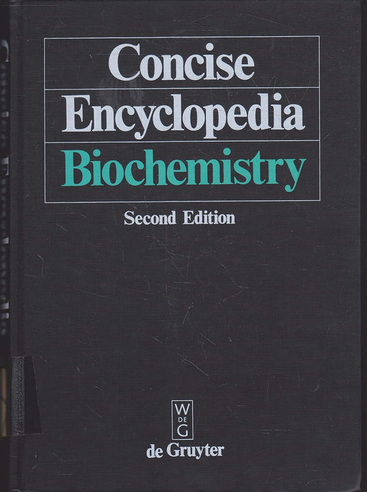 CONCISE ENCYCLOPEDIA BIOCHEMISTRY 2ND/2008 - THOMAS SCOTT