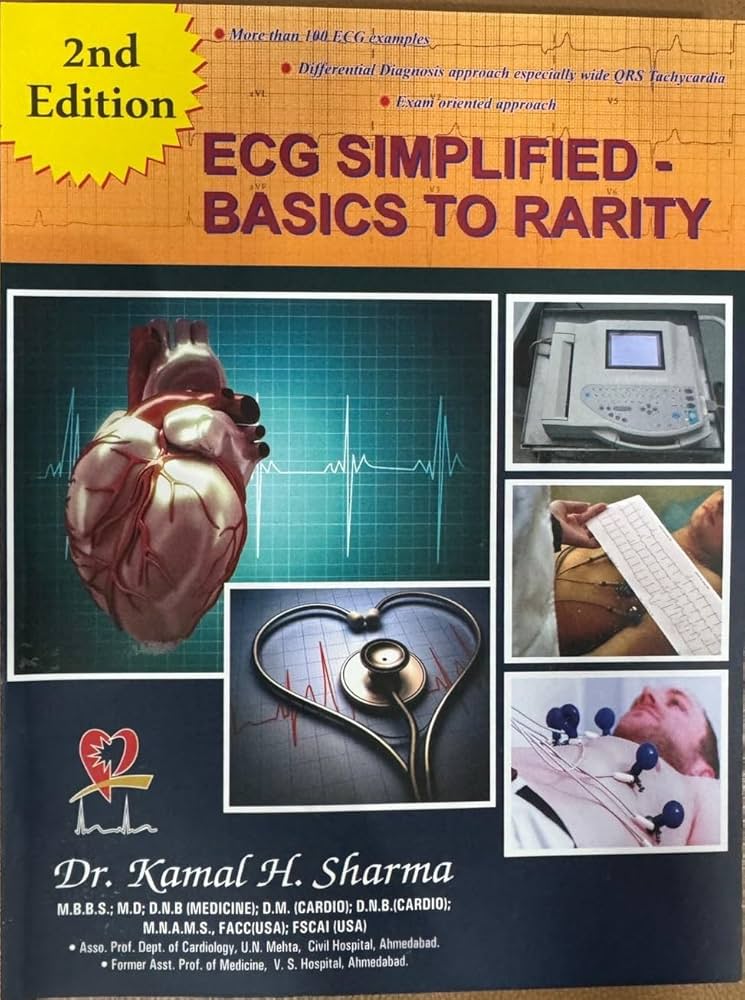 ECG SIMPLIFIED BASICS TO RARITY 2ND/2024 - KAMAL SHARMA