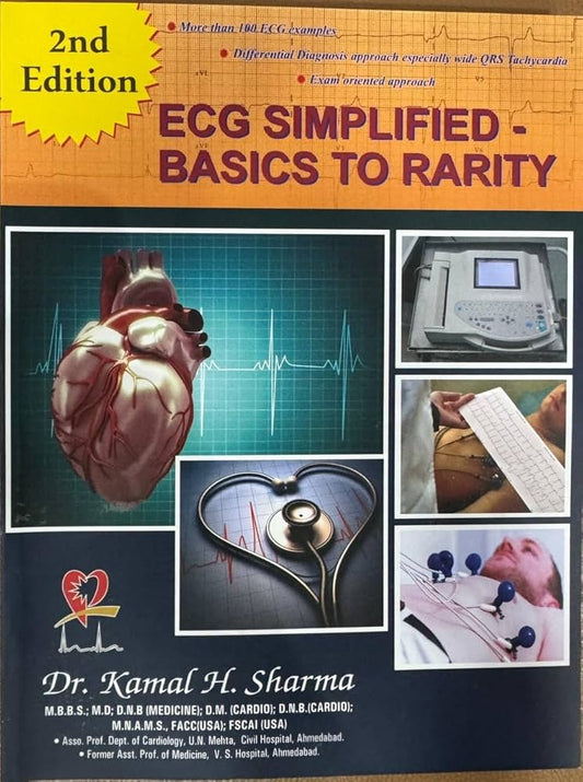 ECG SIMPLIFIED BASICS TO RARITY 2ND/2024 - KAMAL SHARMA