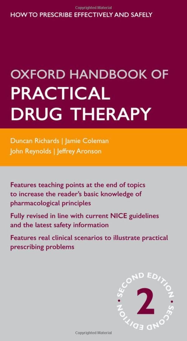 OXFORD HANDBOOK OF PRACTICAL DRUG THERAPY 2ND/2012-DUNCAN RICHARDS
