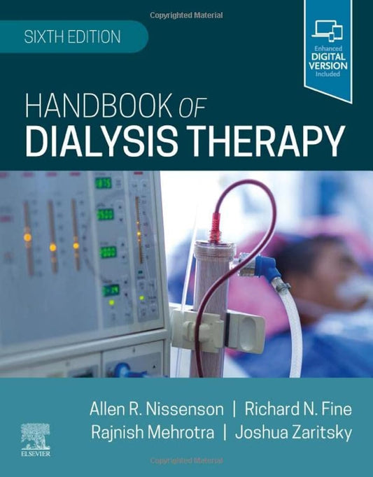 HANDBOOK OF DIALYSIS THERAPY 6TH/2022 - ALLEN R NISSENSON (NO ONLINE ACCESS)