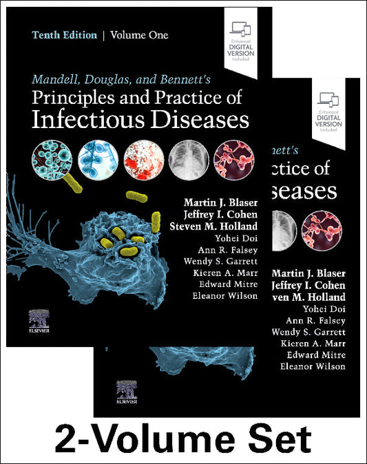 MANDELL, DOUGLAS, AND BENNETT'S PRINCIPLES AND PRACTICE OF INFECTIOUS DISEASES 10TH/2026 (2 VOLS)