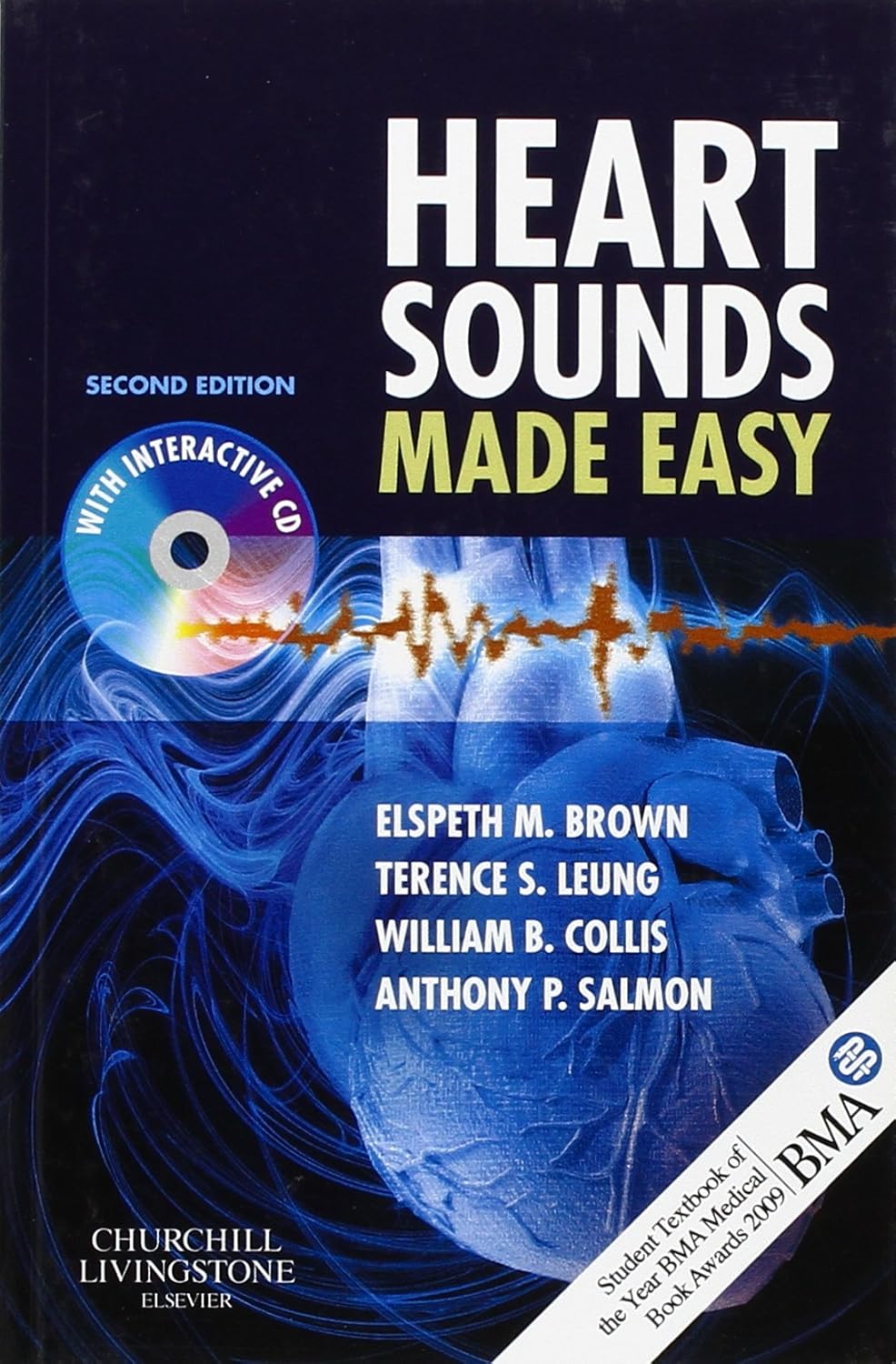 HEART SOUND MADE EASY WITH CD ROM 2ND/2008 - ELSPETH BROWN