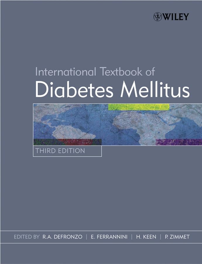 INTERNATIONAL TEXTBOOK OF DIABETES MELITUS 3RD/2004-RA DEFRONZO