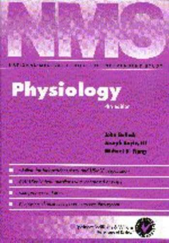 NMS PHYSIOLOGY 1ST/2001 - JOHN BULLOCK