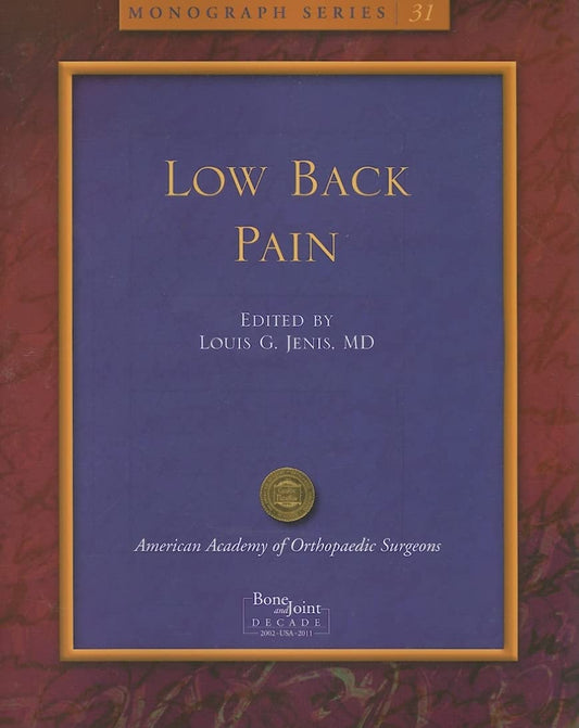 LOW BACK PAIN 1ST/2005 - LOUIS JENIS