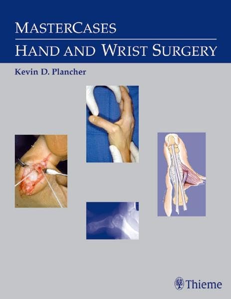 MASTERCASES IN HAND AND WRIST SURGERY 1ST/2004-KEVIN PLANCHER