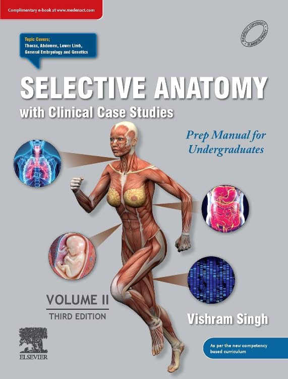 Selective Anatomy Prep Manual for Undergraduates 3rd/2024 (Vol 2)