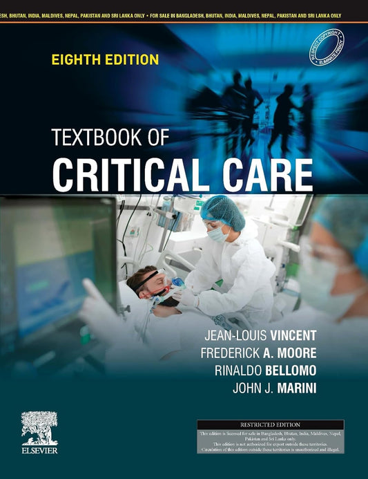 TEXTBOOK OF CRITICAL CARE 8TH SAE/2024 - JEAN LOUIS VINCENT