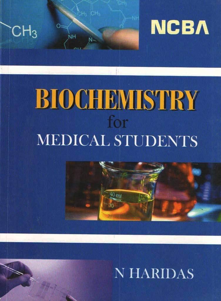 BIOCHEMISTRY FOR MEDICAL STUDENTS 1ST/2015 - HARIDAS