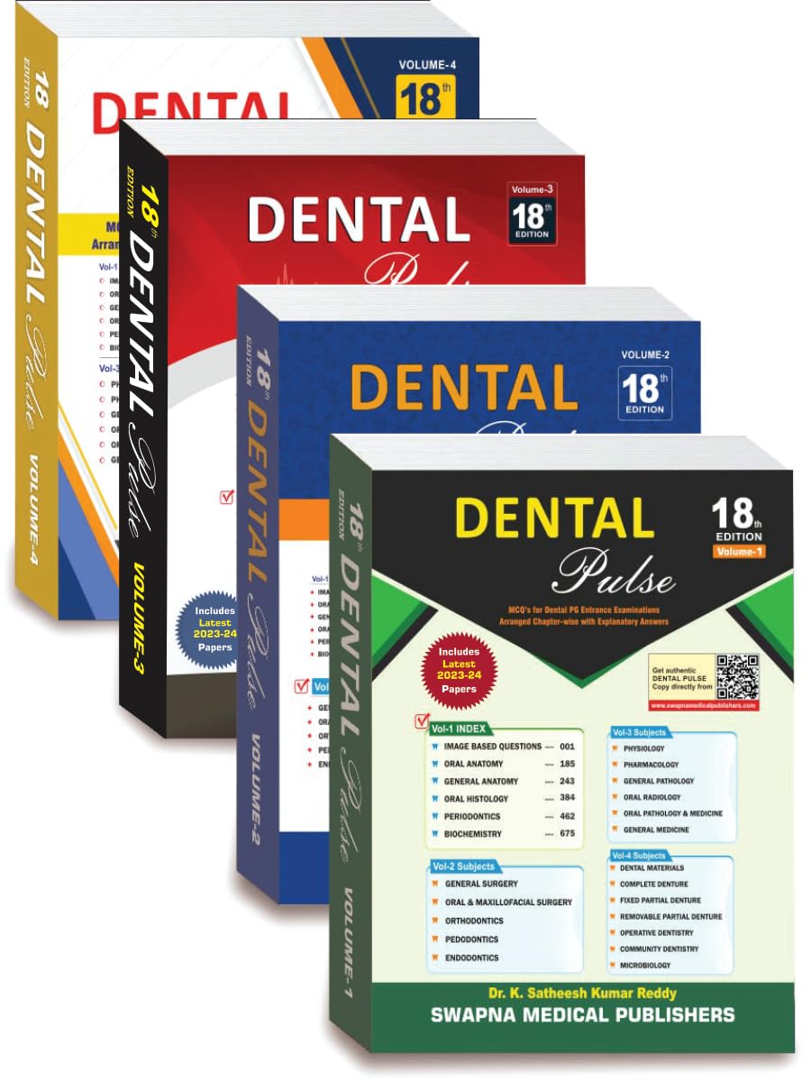 DENTAL PULSE 18TH/2025 (4 VOLS) - K. SATHEESH KUMAR REDDY