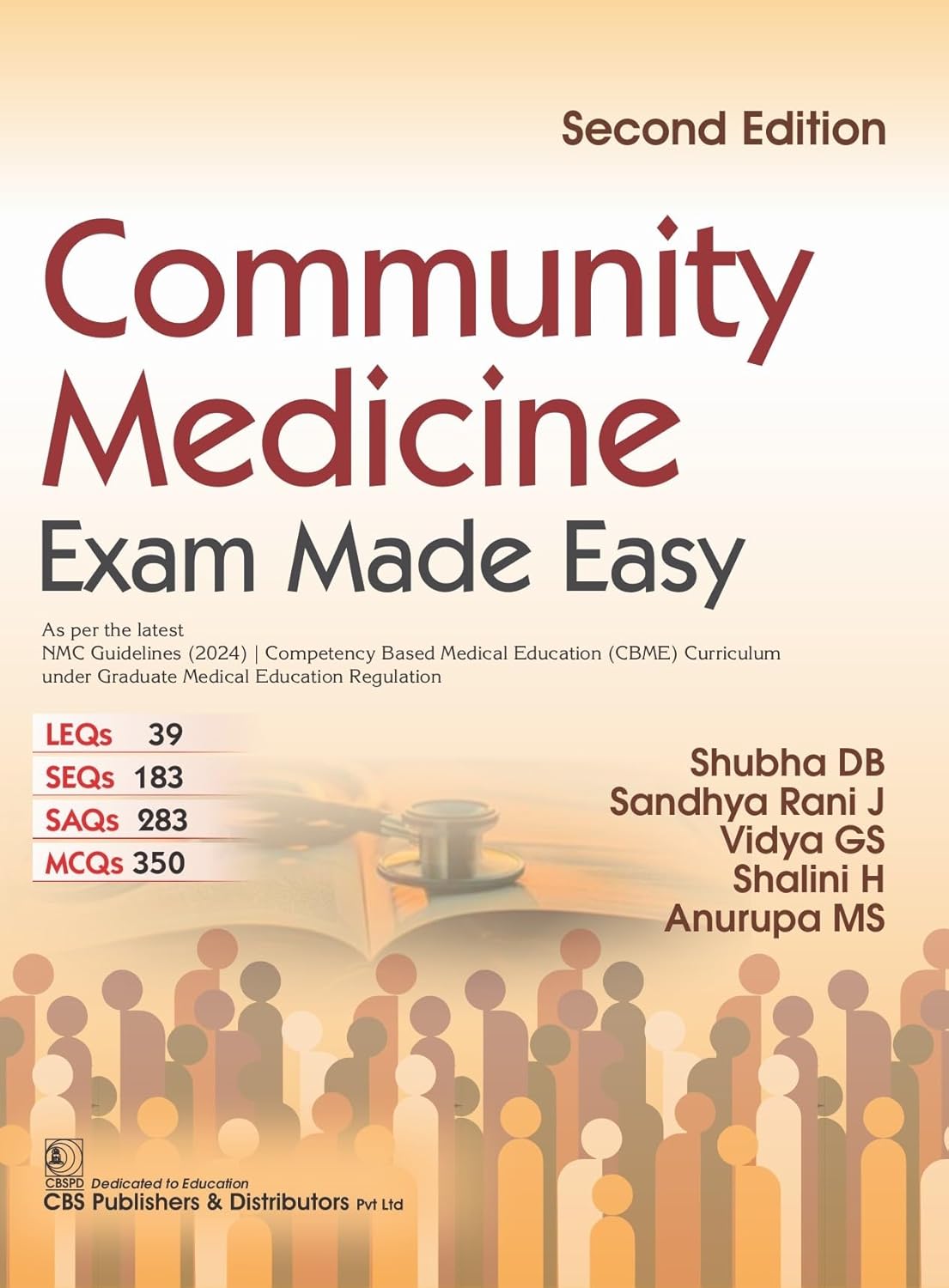 COMMUNITY MEDICINE MADE EASY 2ND/2026 - SHUBHA D