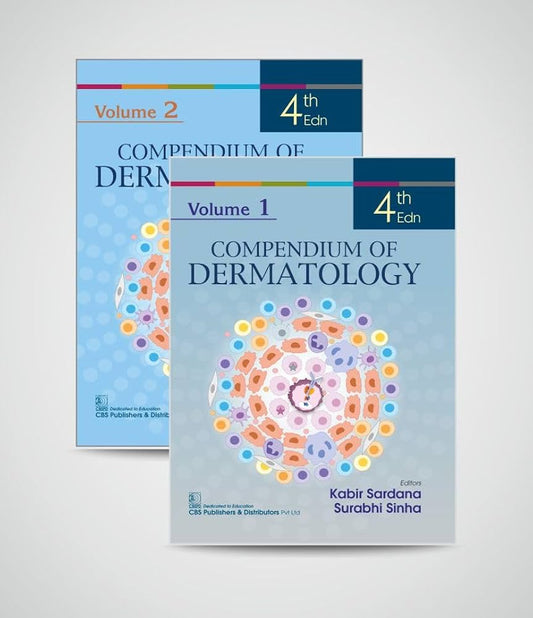 COMPENDIUM OF DERMATOLOGY 2 VOLS 4TH/2026 - KABIR SARDANA