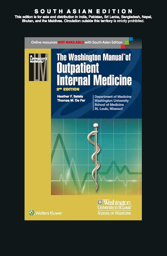 THE WASHINGTON MANUAL OF OUTPATIENT INTERNAL MEDICINE 2ND/2018 - SATEIA HF
