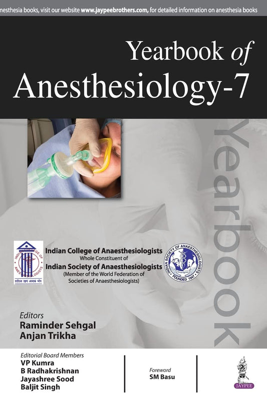 YEARBOOK OF ANESTHESIOLOGY-7  1ST/2018 RAMINDER SEHGAL