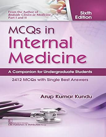 MCQS IN INTERNAL MEDICINE 6TH/2022 - ARUP KUMAR KUNDU