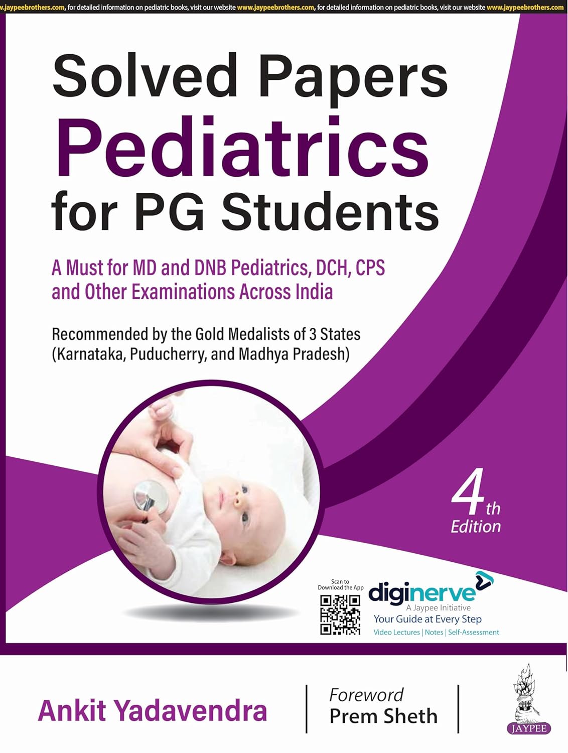 SOLVED PAPERS PEDIATRICS FOR PG STUDENTS 4TH/2023 - ANKIT YADVENDRA