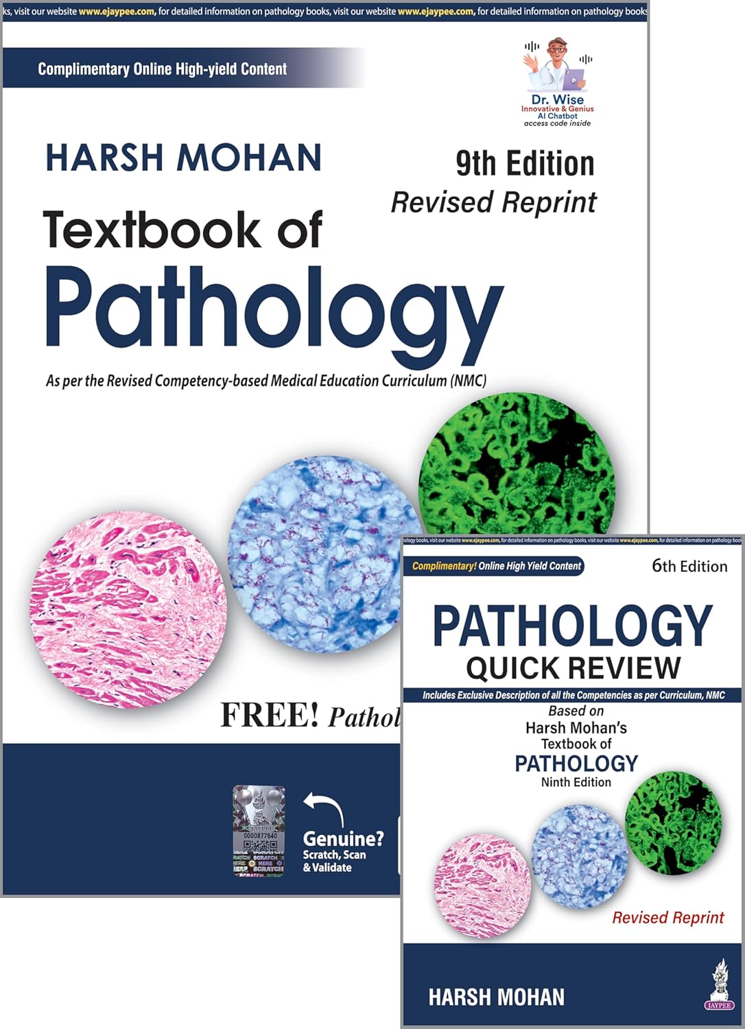TEXTBOOK OF PATHOLOGY 9TH/2026- HARSH MOHAN (REVISED EDITION)