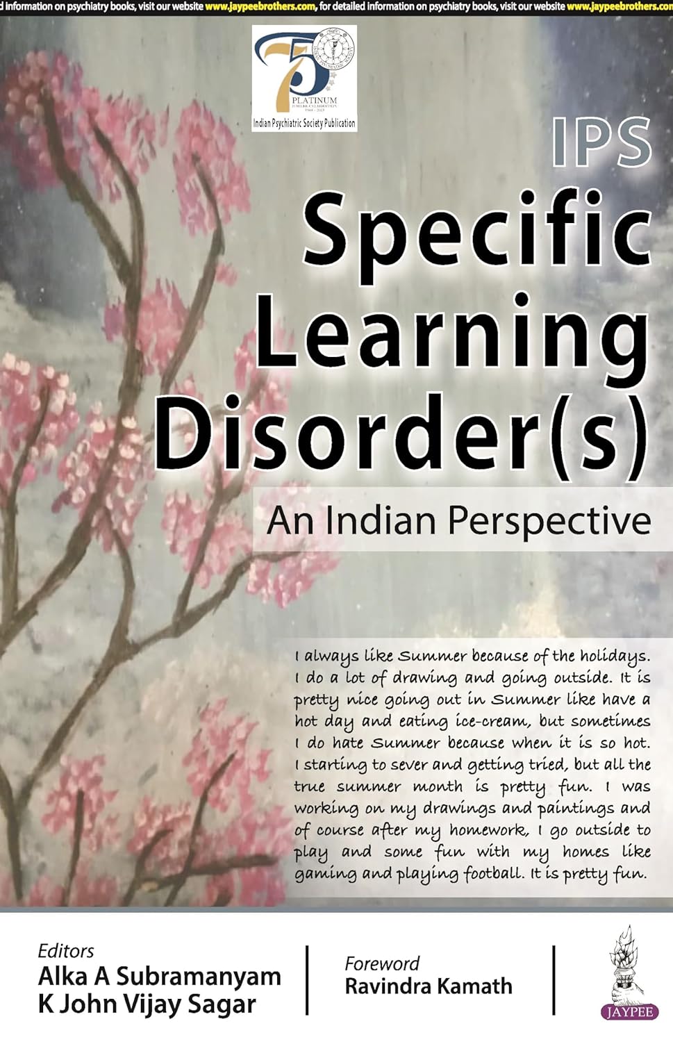 IPS SPECIFIC LEARNING DISORDERS AN INDIAN PERSPECTIVE 1ST/2024-ALKA SUBRAMANYAM
