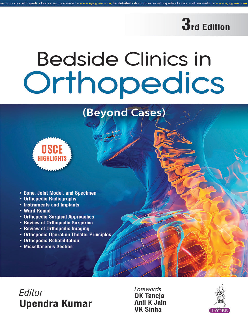 Bedside Clinics in Orthopedics 3rd/2025 - UPENDRA KUMAR