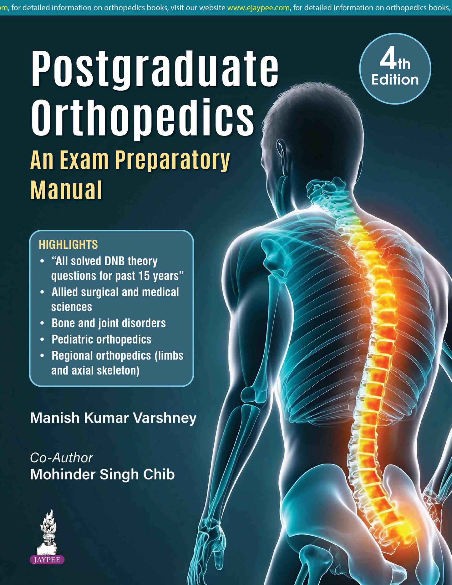 Postgraduate Orthopedics: An Exam Preparatory Manual 4TH/2026 - MANISHKUMAR VARSHNEY