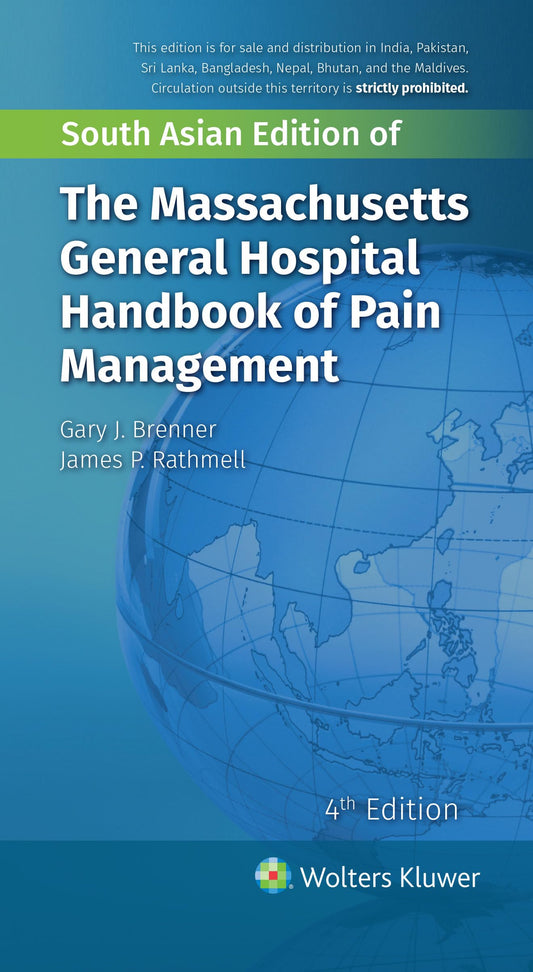 THE MASSACHUSETTS GENERAL HOSPITAL HANDBOOK OF PAIN MANAGEMENT - 4TH/2021 - GARY J BRENNER
