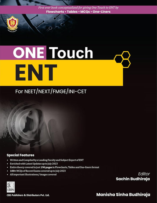 ONE TOUCH ENT FOR NEET/NEXT/FMGE/INI-CET 1ST/2024 - MANISHA SINHA