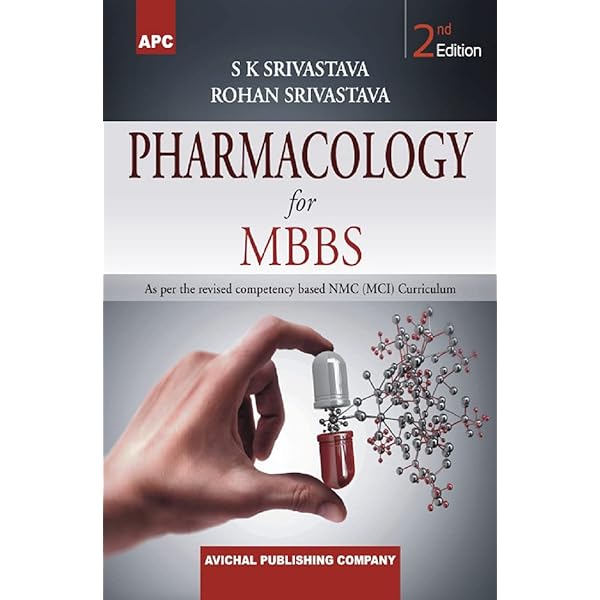 PHARMACOLOGY FOR MBBS 2ND/2021 - SK SHRIVASTAVA