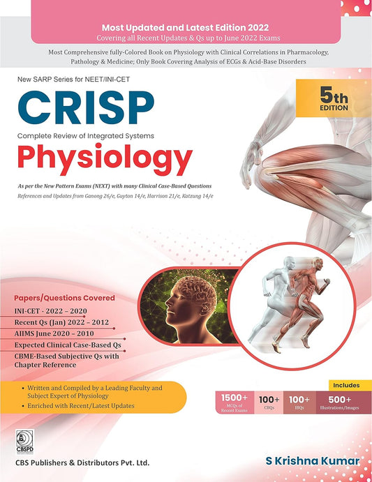CRISP PHYSIOLOGY 5TH/2022 - KRISHNA KUMAR