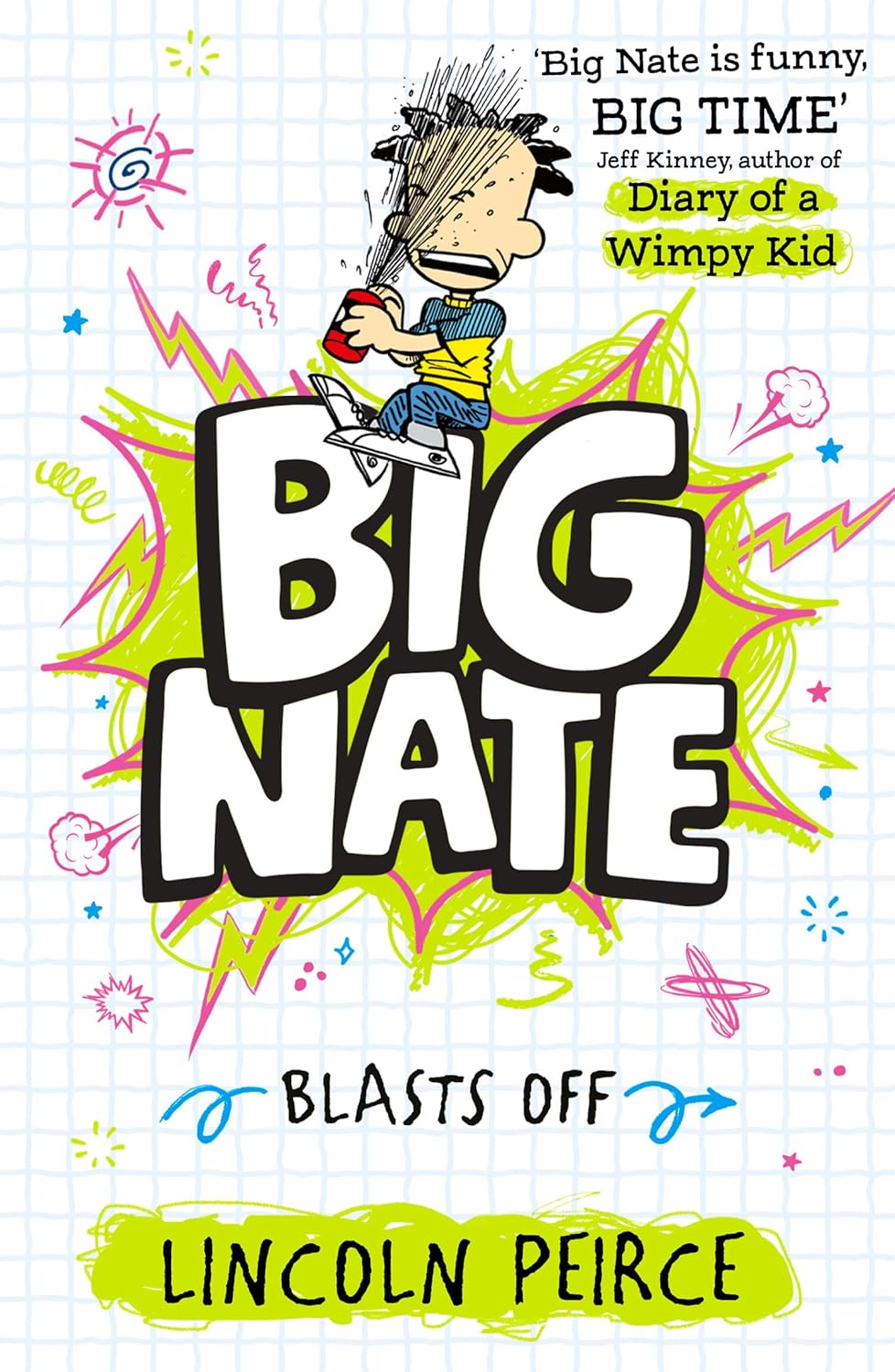 BIG NATE (8)-BIG NATE BLASTS OFF - LINCOLN PEIRCE