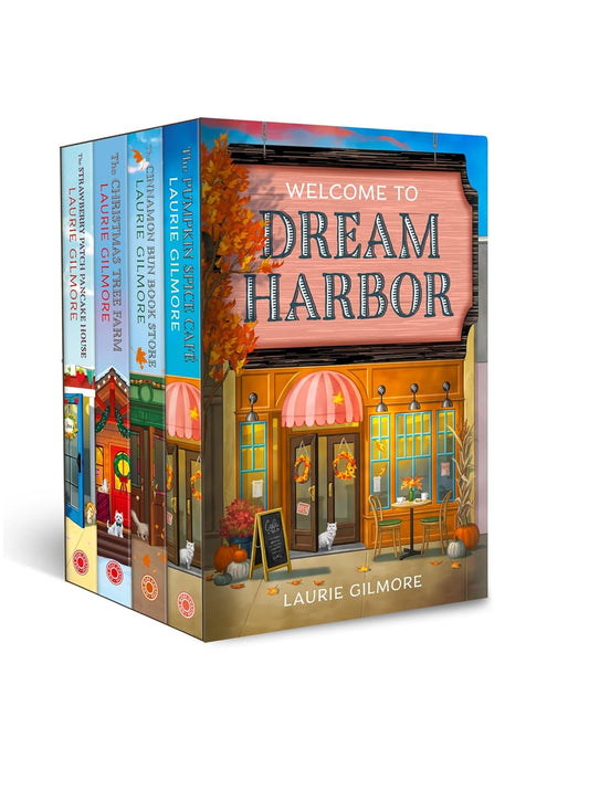 DREAM HARBOR BOX SET : A COZY ESCAPE IN EVERY BOOK “ 4-BOOK BOX SET - LAURIE GILMORE