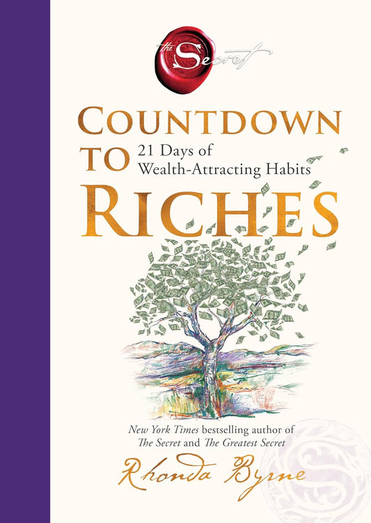 COUNTDOWN TO RICHES : 21 DAYS OF WEALTH-ATTRACTING HABITS - RHONDA BYRNE