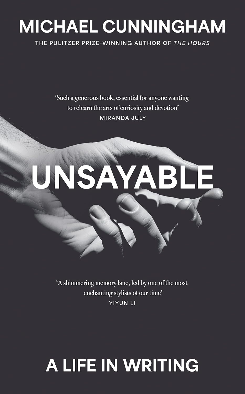 UNSAYABLE - MICHAEL CUNNINGHAM