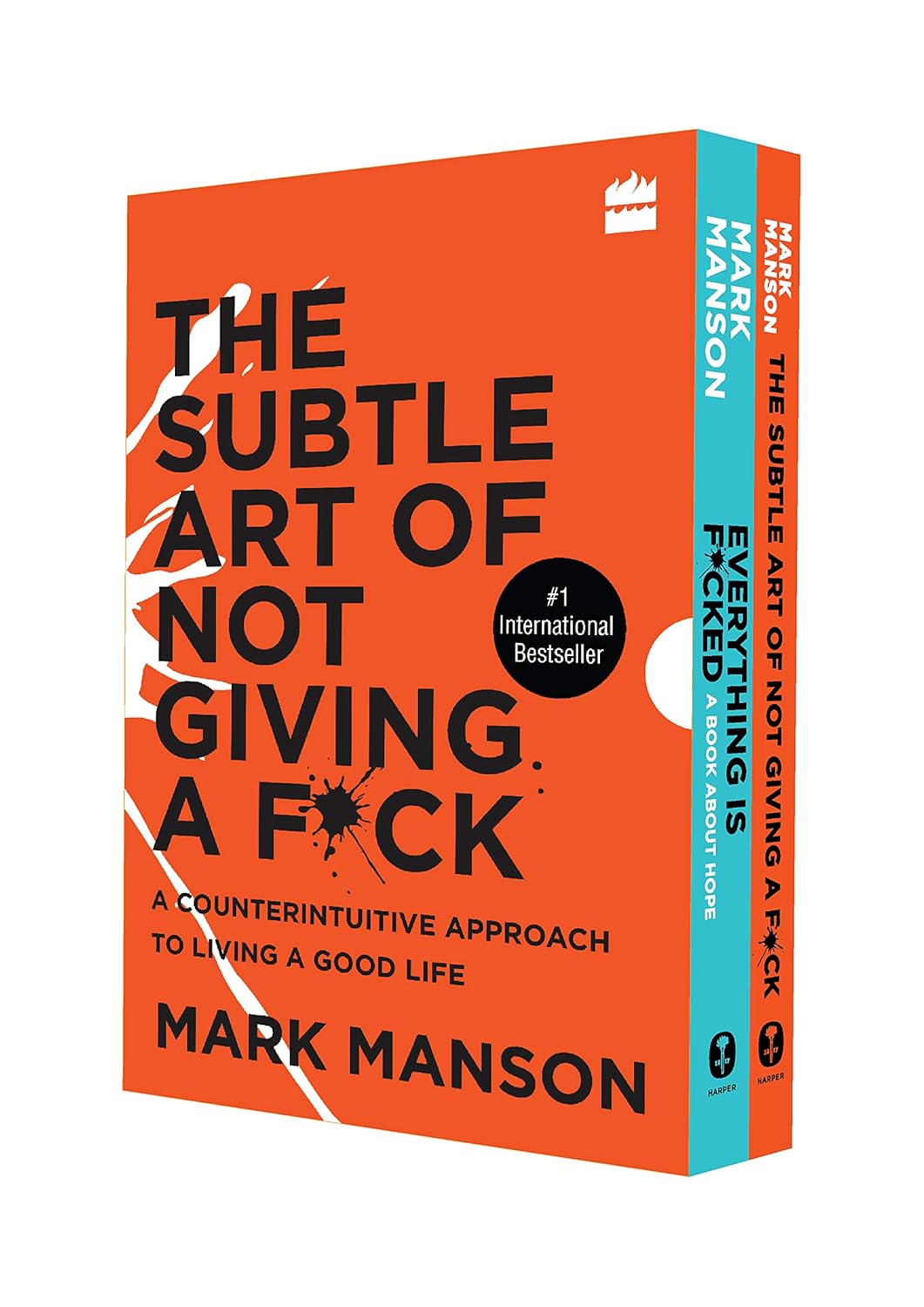 EVERYTHING IS + SUBTLE ART (MARK MANSON BOX SET) - MARK MANSON