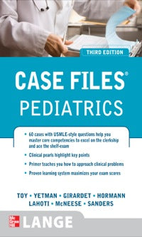 CASE FILE PEDIATRICS 3RD/2011 - TOY