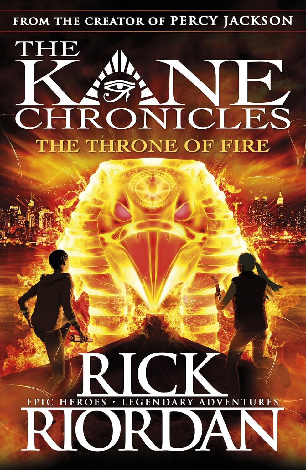 THRONE OF FIRE - NEW - RICK RIORDAN