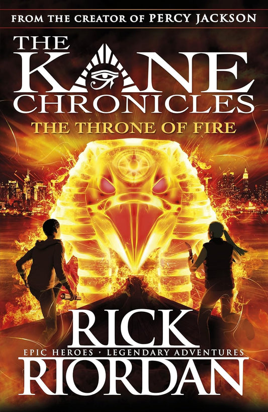 THRONE OF FIRE - NEW - RICK RIORDAN
