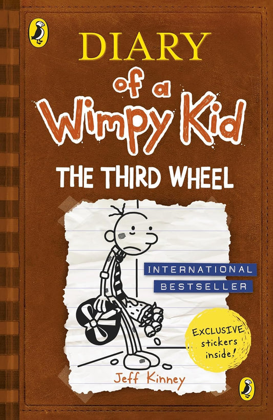 DIARY OF A WIMPY KID: THE THIRD WHEEL 7+ - JEFF KINNEY