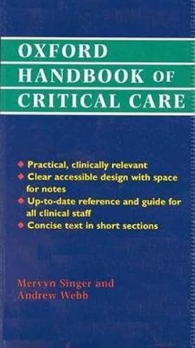 OXFORD HANDBOOK OF CRITICAL CATE 1ST/1997 - MERVYN SINGER