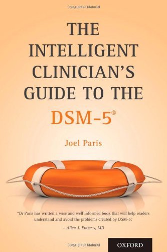 THE INTELLIGENT CLINICIANS GUIDE TO THE DSM-5 1ST/2013 - JOEL PARIS