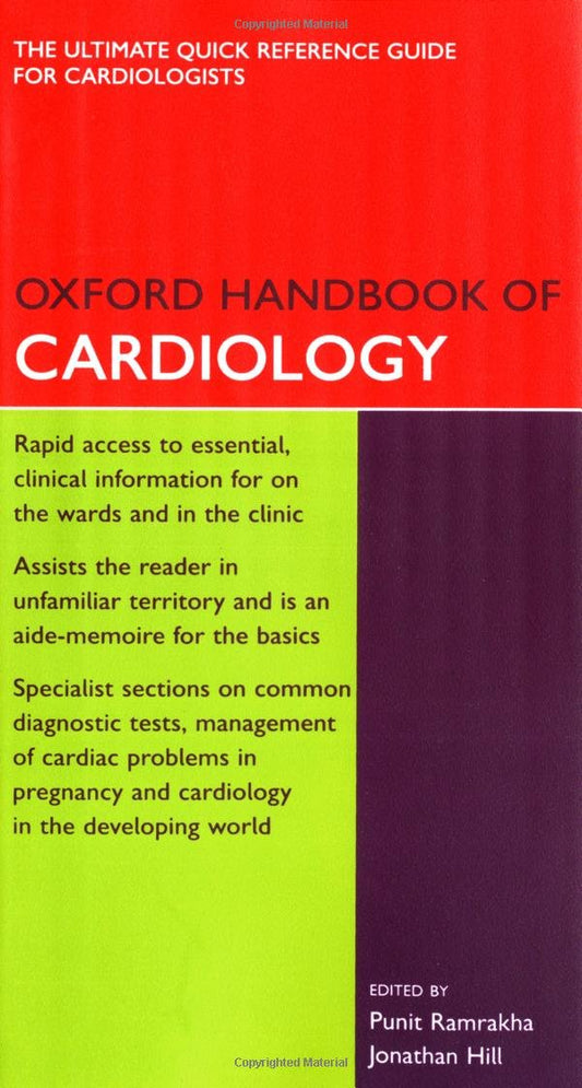 OXFORD HANDBOOK OF CARDIOLOGY 1ST/2006 - PUNIT RAMRAKHA