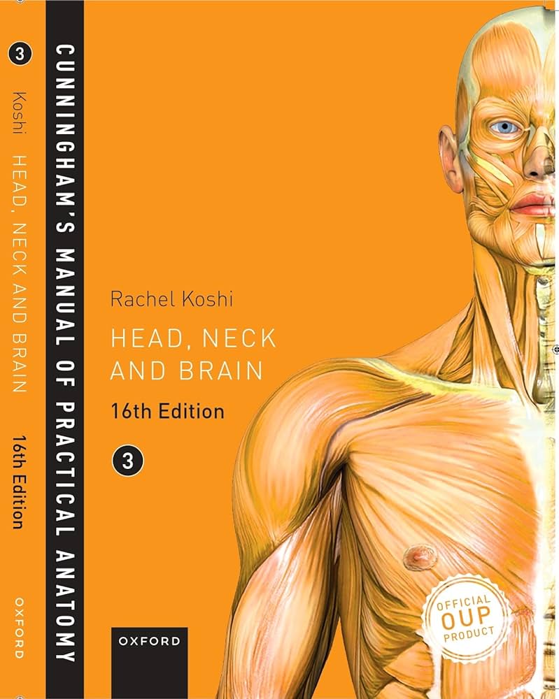 Cunningham's Manual of Practical Anatomy 16th/2018 (Vol. 3)