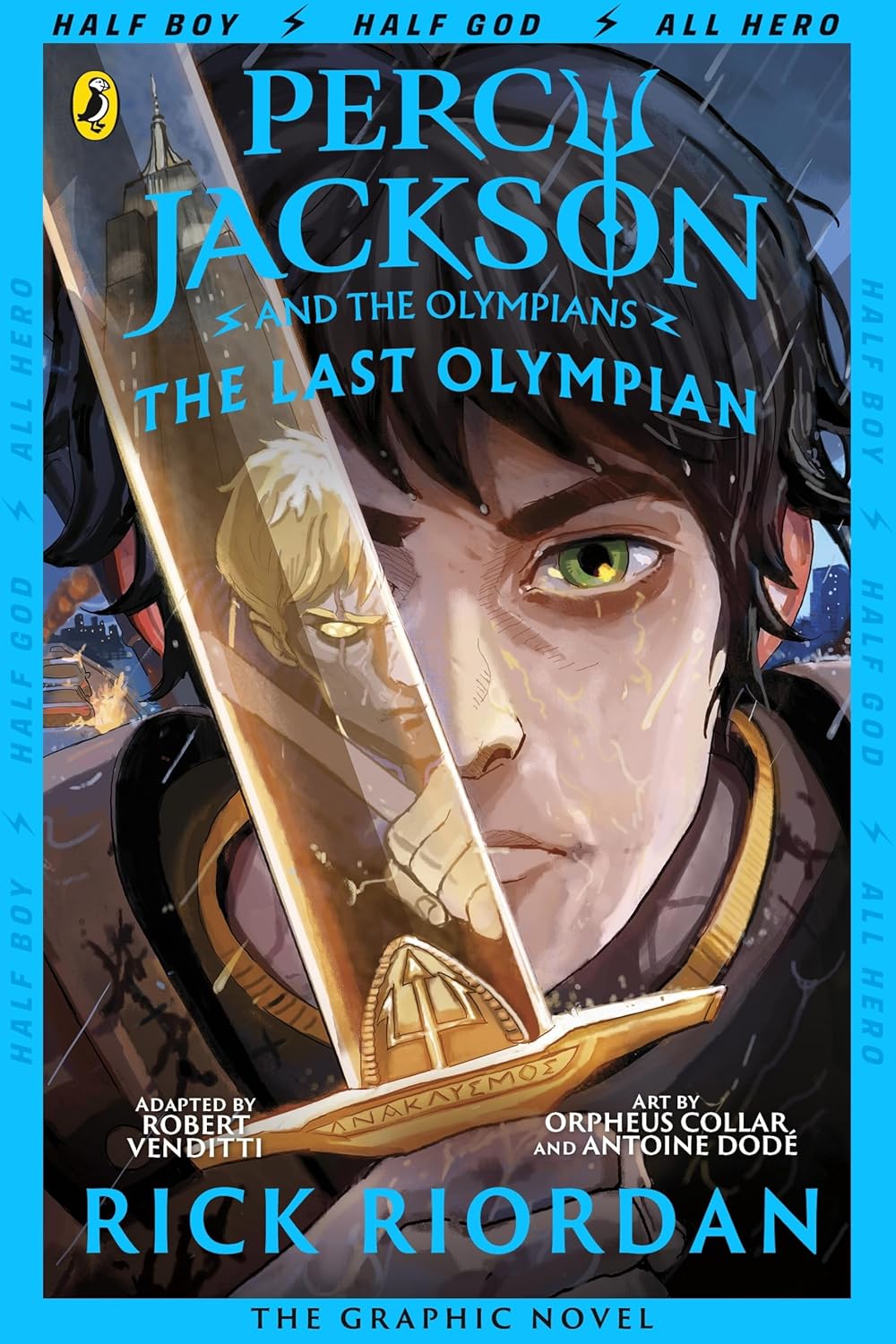 THE LAST OLYMPIAN: THE GRAPHIC NOVEL (PERCY JACKSON BOOK 5) - RICK RIORDAN