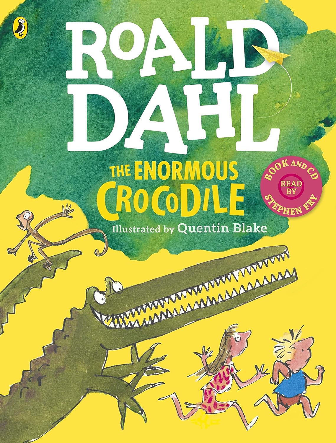 THE ENORMOUS CROCODILE (BOOK AND CD) - ROALD DAHL