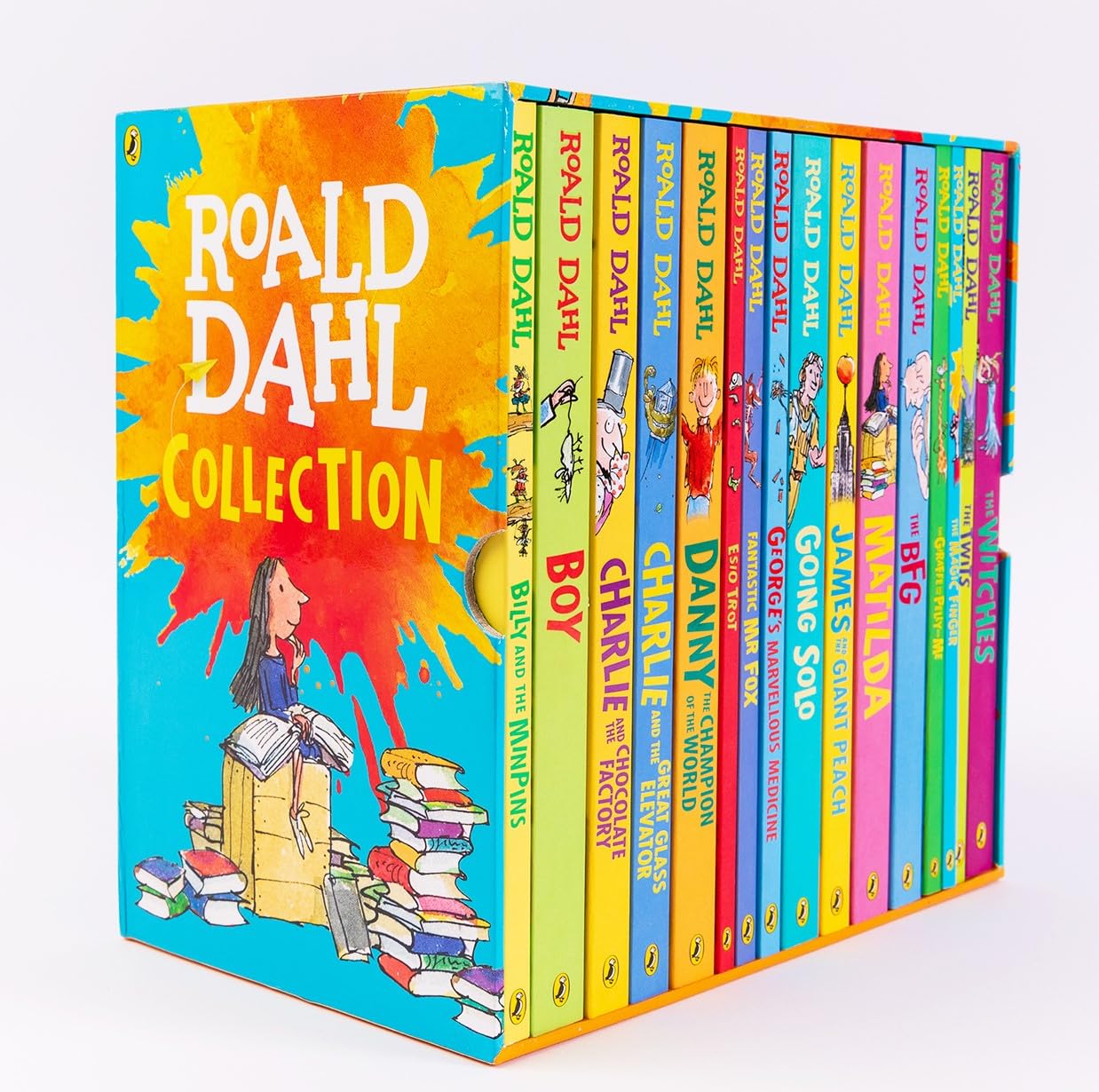 ROALD DAHL COLLECTION 16 BOOKS BOX SET - ROALD DAHL