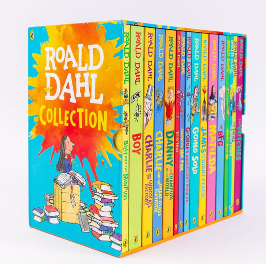 ROALD DAHL COLLECTION 16 BOOKS BOX SET - ROALD DAHL