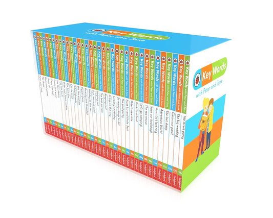 Key Words with Peter and Jane (1-36) - BOX SET - LADYBIRD