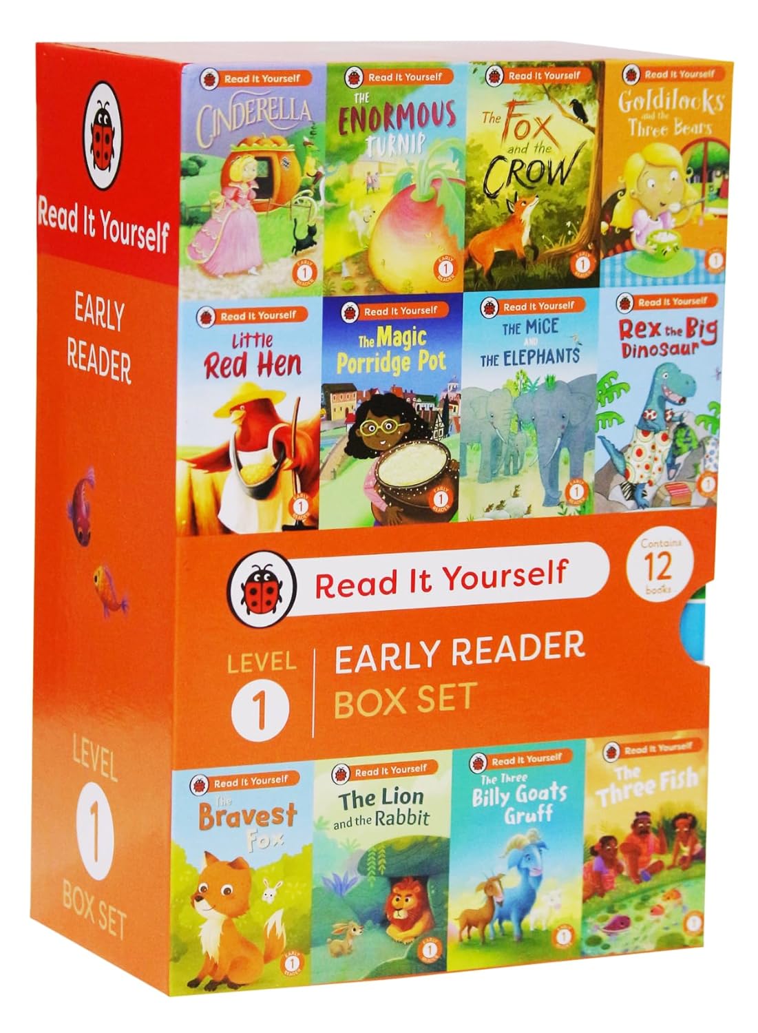 LADYBIRD RIY LEVEL 1 (12-BOOK BOX) SLIP CASE - LADYBIRD