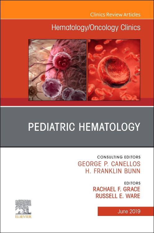 HEMATOLOGY ONCOLOGY CLINICS PEDIATRIC HEMATOLOGY 1E/2019