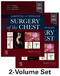 Sabiston and Spencer Surgery of the Chest 10th/2024 (2 Vols)